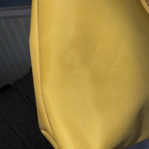 Longchamp Le Pliage XS Mini Tote Crossbody Shoulder Bag Handbag Yellow EUC - Picture 8 of 16